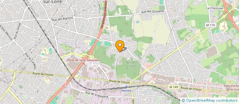 localisation de l'entreprise SEDECY IT  VERTOU