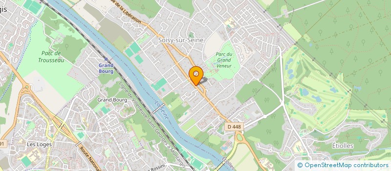 localisation de l'entreprise SEDELE à SOISY-SUR-SEINE