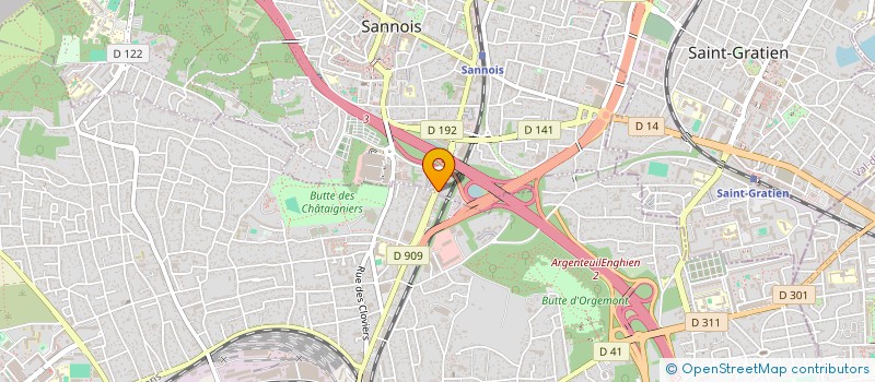 localisation de l'entreprise SEDEM à SANNOIS