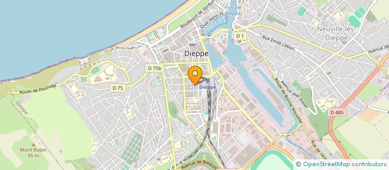 localisation de l'entreprise SEDEMAD à DIEPPE