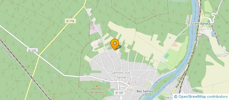 localisation de l'entreprise SEDEME  SAMOIS-SUR-SEINE