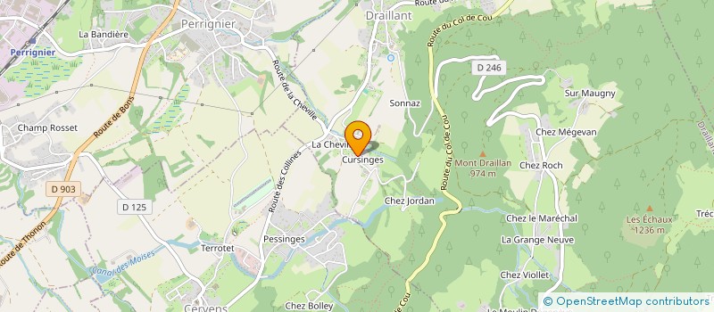 localisation de l'entreprise SEDENO  DRAILLANT