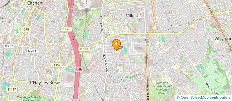 localisation de l'entreprise SEDEPLACER à VILLEJUIF
