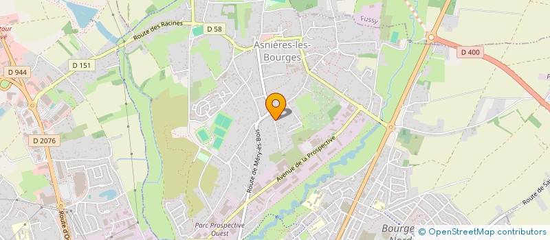 localisation de l'entreprise SEDES  BOURGES