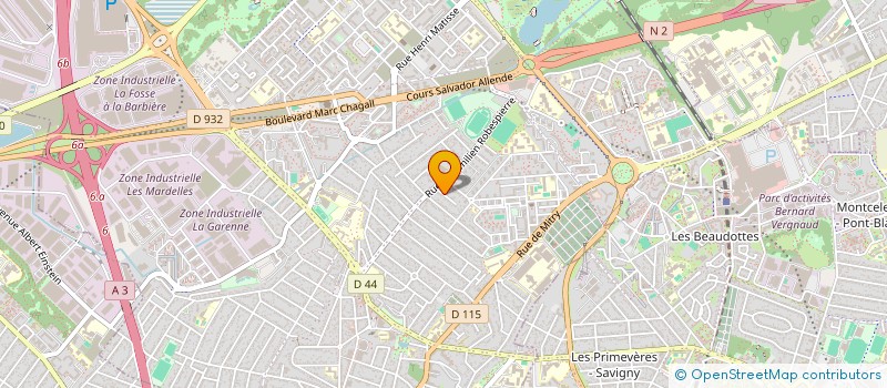 localisation de l'entreprise SEDI INVESTISSEMENTS à AULNAY-SOUS-BOIS