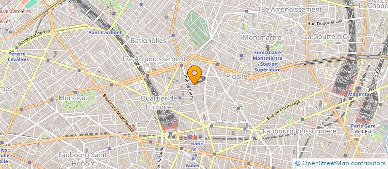 localisation de l'entreprise SEDI PUBLICITE à PARIS