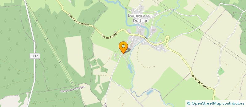 localisation de l'entreprise SEDI WOOD  DOMEVRE-SUR-DURBION