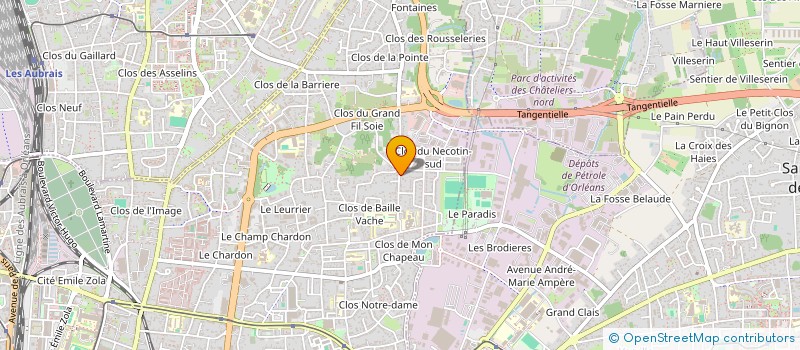 localisation de l'entreprise SEDIAN CONSEIL à ORLEANS