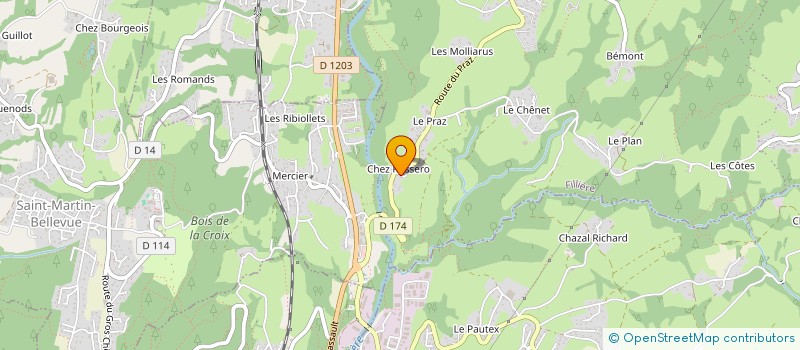 localisation de l'entreprise SEDIBAT SOCIETE DE DIFFUSION DU BATIMENT à FILLIERE