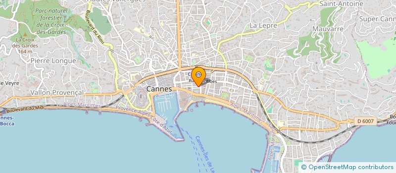 localisation de l'entreprise SEDICA à CANNES