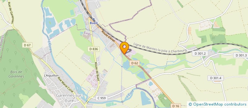 localisation de l'entreprise SEDIDRILL à GUAINVILLE