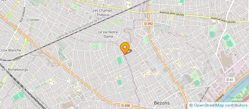 localisation de l'entreprise SEDIF TELECOM  BEZONS