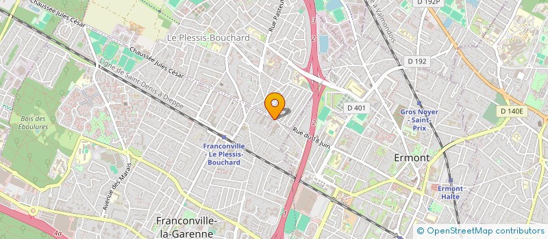 localisation de l'entreprise SEDIFROID à FRANCONVILLE