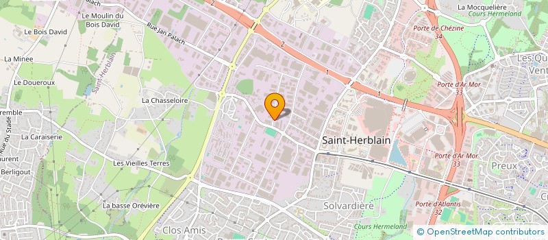 localisation de l'entreprise SEDIM JACLEBERT à SAINT-HERBLAIN