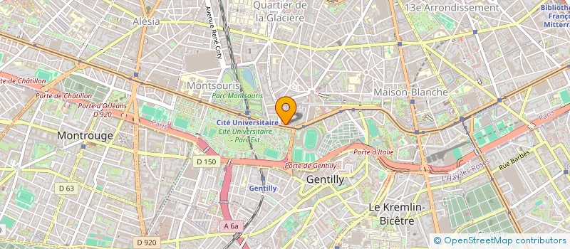 localisation de l'entreprise SEDIMA  PARIS