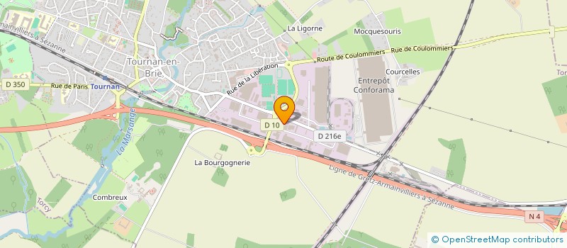 localisation de l'entreprise SEDIMAC  TOURNAN-EN-BRIE