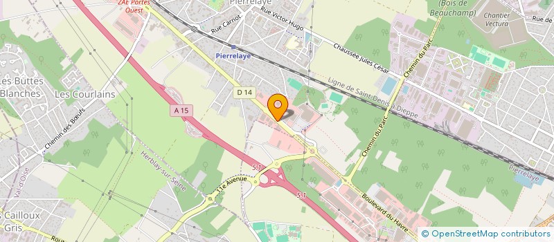 localisation de l'entreprise SEDIPRO à PIERRELAYE