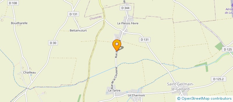 localisation de l'entreprise SEDISTRIB à SAINT-GERMAIN-LE-GAILLARD