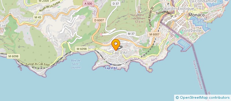 localisation de l'entreprise SEDITAL FRANCE à MENTON