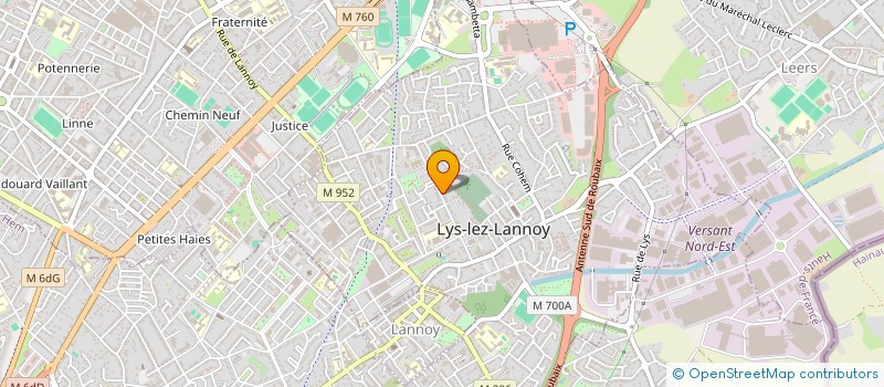 localisation de l'entreprise SEDITIOUS PRODUCTION  LYS-LEZ-LANNOY