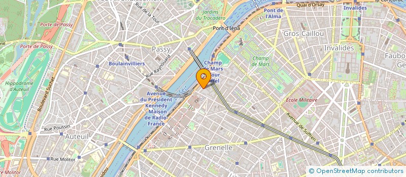 localisation de l'entreprise SEDITRANS  PARIS