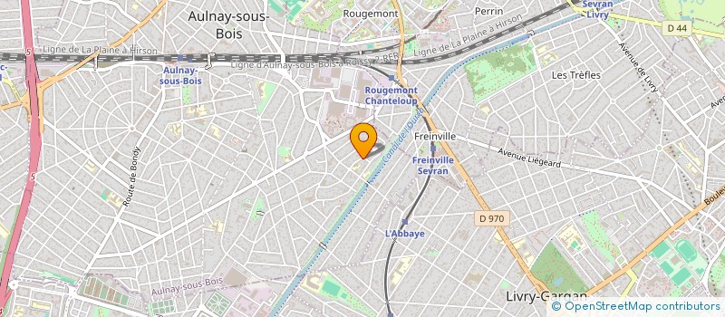 localisation de l'entreprise SEDIVIA à AULNAY SOUS BOIS