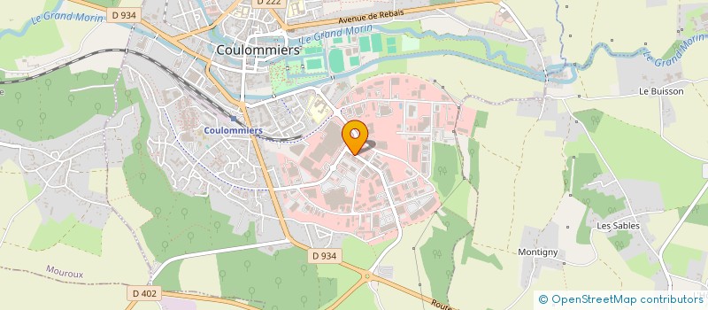 localisation de l'entreprise SEDM à COULOMMIERS
