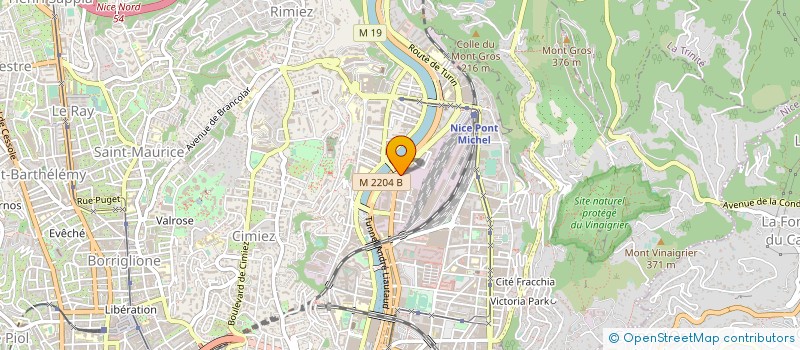 localisation de l'entreprise SEDM à NICE