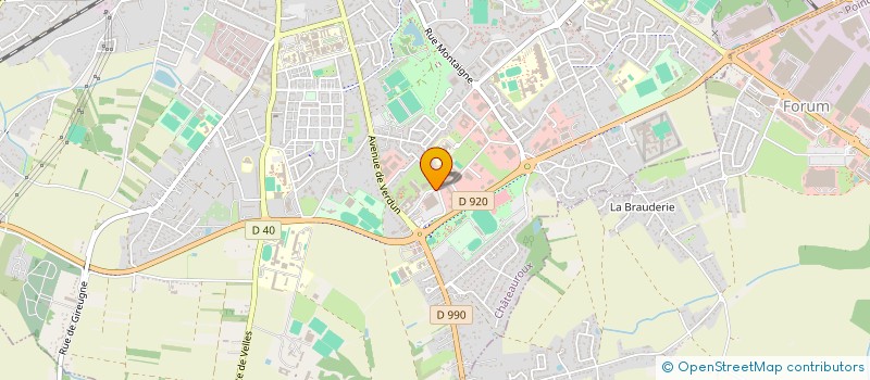 localisation de l'entreprise SEDMH à CHATEAUROUX
