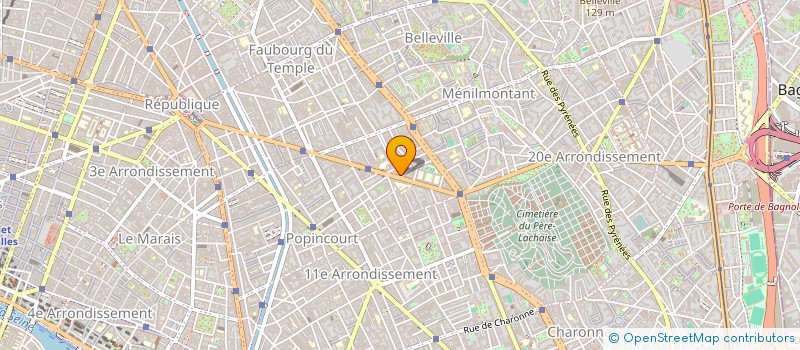 localisation de l'entreprise SEDNA  PARIS