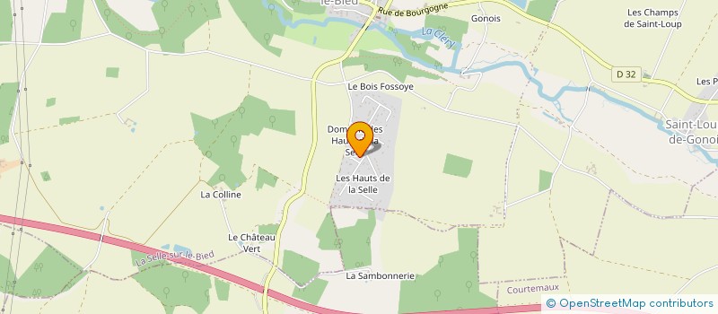 localisation de l'entreprise SEDNA à LA SELLE-SUR-LE-BIED