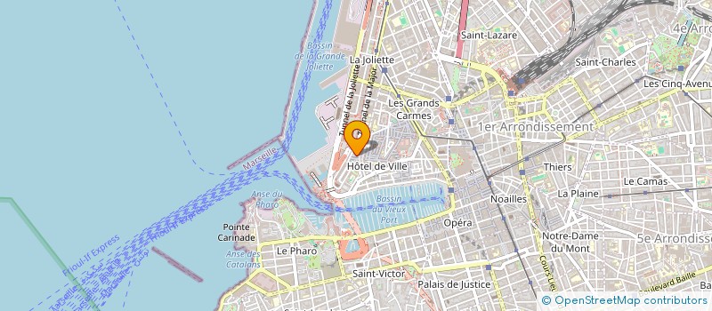 localisation de l'entreprise SEDNA à MARSEILLE