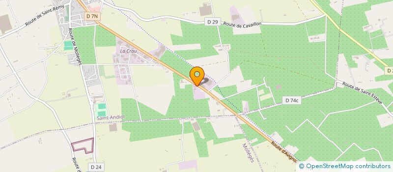 localisation de l'entreprise SEDNA  SAINT-ANDIOL