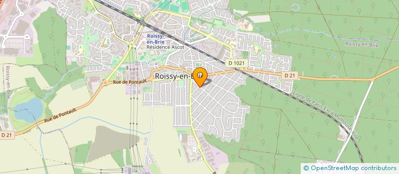 localisation de l'entreprise SEDO à ROISSY-EN-BRIE