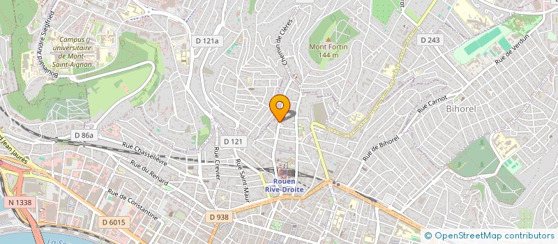 localisation de l'entreprise SEDOLE à ROUEN