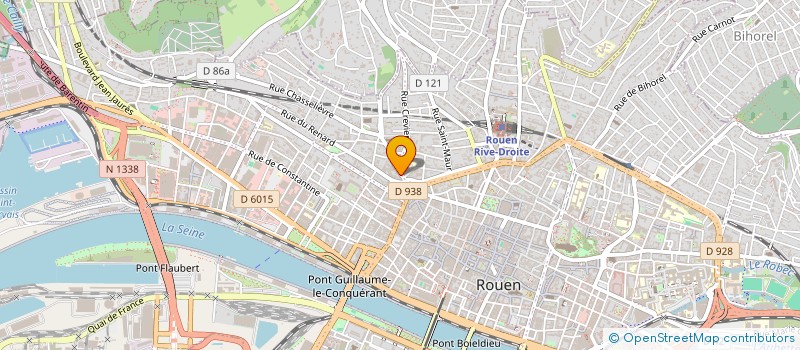 localisation de l'entreprise SEDONA à ROUEN