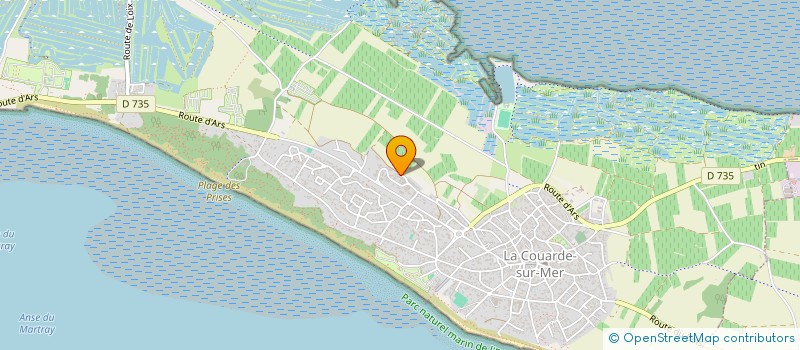 localisation de l'entreprise SEDOU  LA COUARDE-SUR-MER