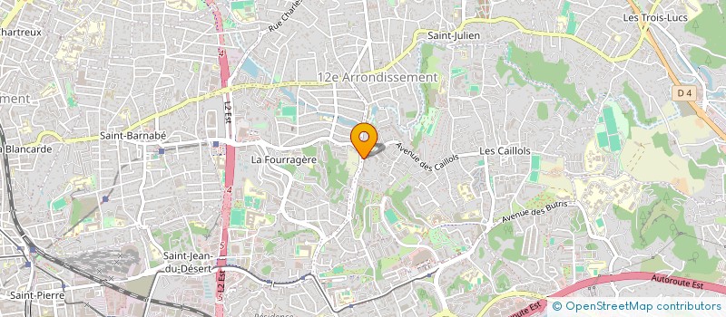 localisation de l'entreprise SEDP à MARSEILLE