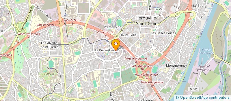 localisation de l'entreprise SEDRA TRANSPORT à CAEN