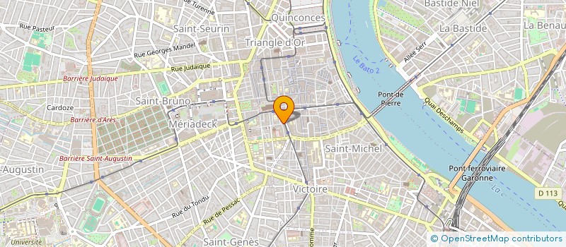 localisation de l'entreprise SEDRON  BORDEAUX