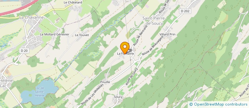 localisation de l'entreprise SEDS  PORTE-DE-SAVOIE