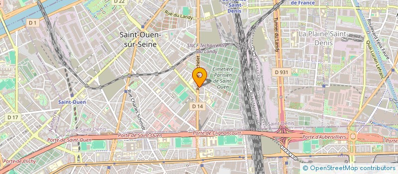 localisation de l'entreprise SEDUCTION ATOUTPRIX à SAINT-OUEN-SUR-SEINE