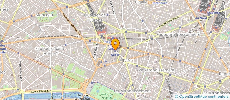 localisation de l'entreprise SEDUS à PARIS