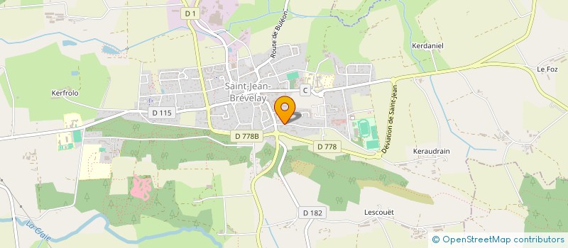 localisation de l'entreprise SEE  SAINT-JEAN-BREVELAY