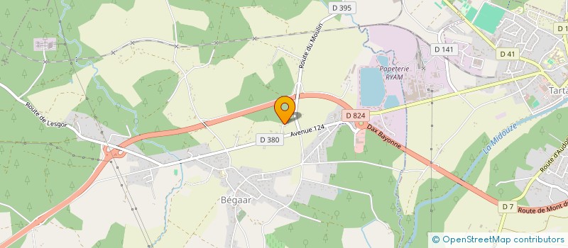 localisation de l'entreprise SEE COMET SARL à BEGAAR