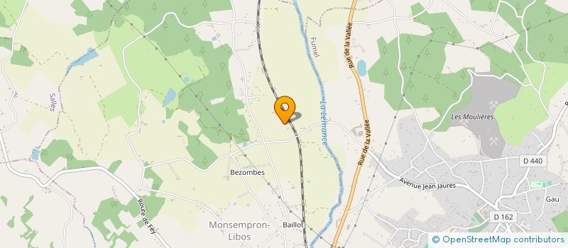 localisation de l'entreprise SEE DANIEL JORAND SARL  FUMEL