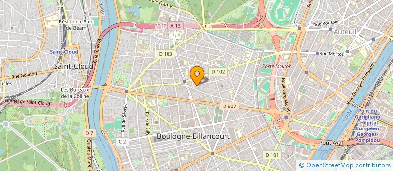 localisation de l'entreprise SEE HAPPY DAY à BOULOGNE-BILLANCOURT