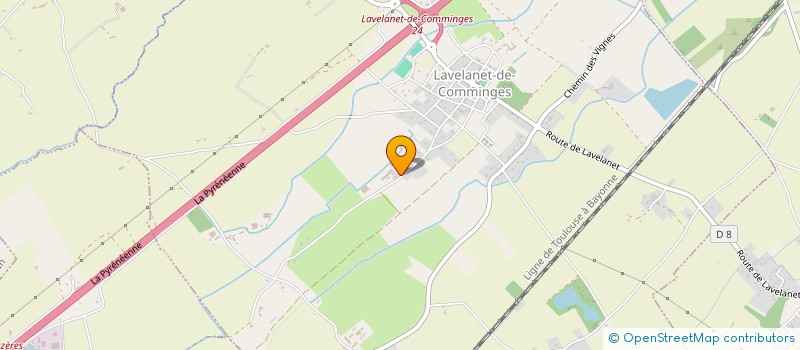 localisation de l'entreprise SEE JEAN BERGOUGNAN ET FILS  LAVELANET-DE-COMMINGES