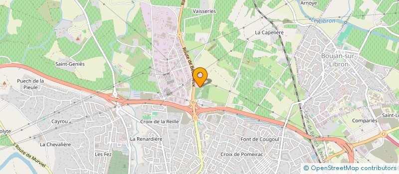 localisation de l'entreprise SEE MICHEL JOURLIAC  MAGALAS