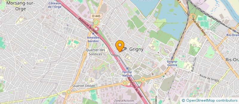 localisation de l'entreprise SEE PROTECT & SECURITY à GRIGNY